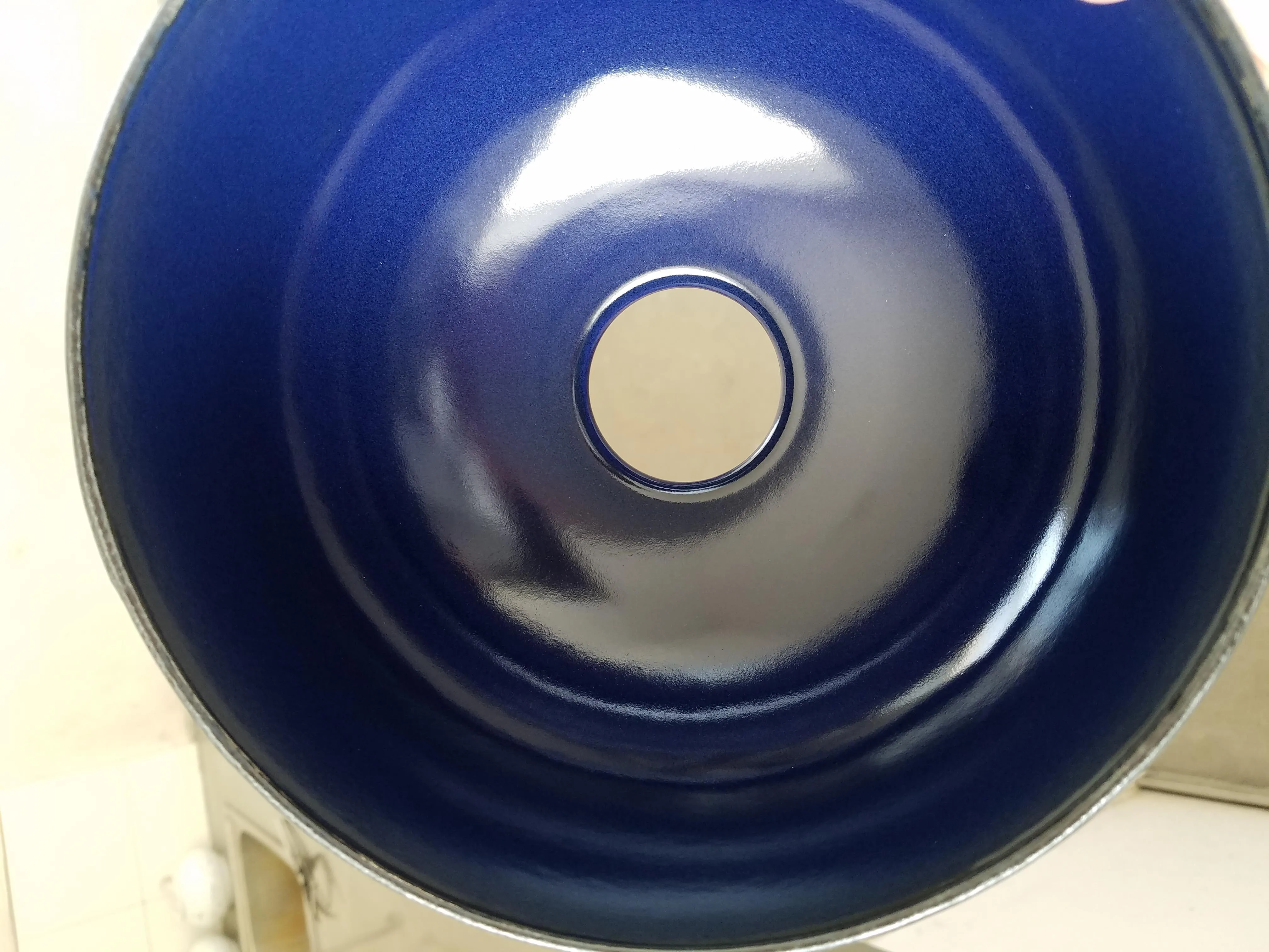 Wet process application of enamel in water heater tanks